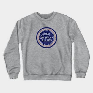 NCJA logo (blue) Crewneck Sweatshirt